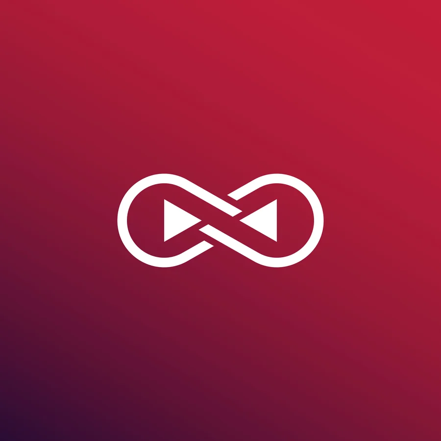 Icon on gradient