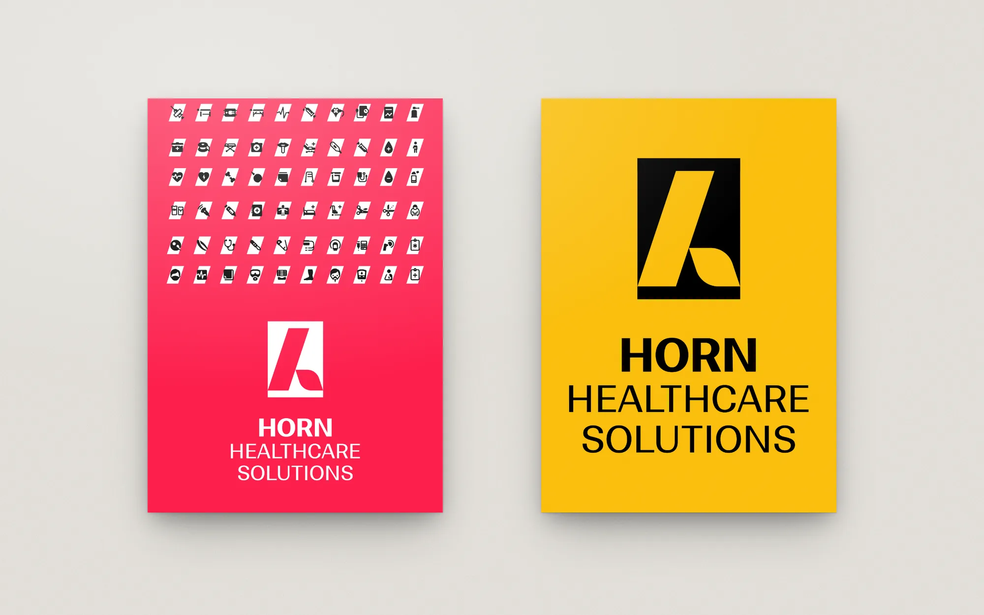 Horn Healthcare Solutions identity in use 03